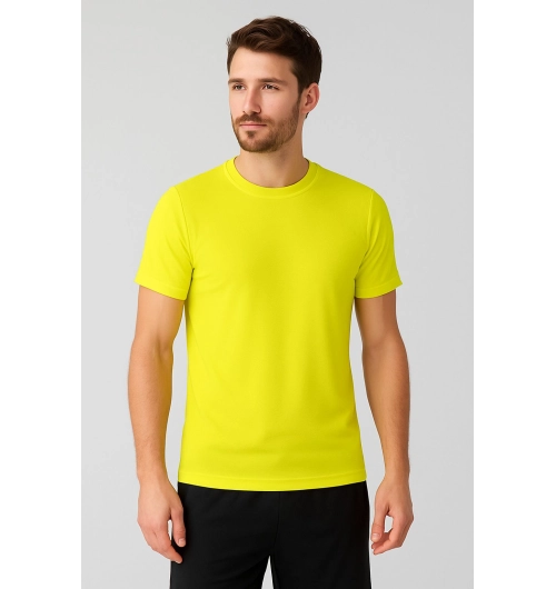 Termotriko krátký rukáv žluté
