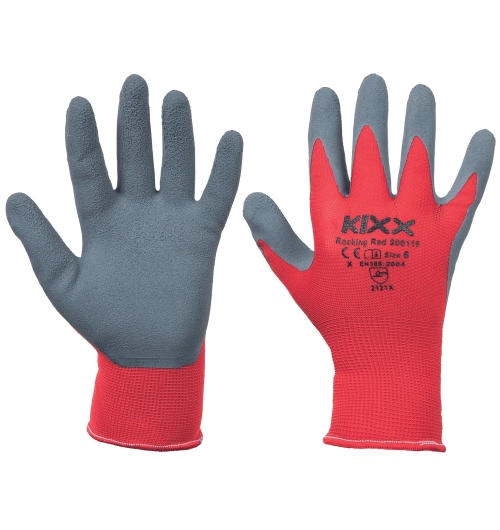 Rukavice ROCKING RED nylon červená