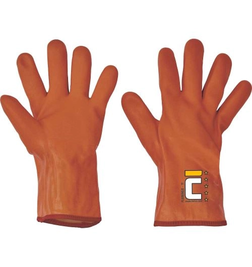 Rukavice FLAMINGO, PVC s tepelnou vložkou