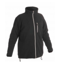 KARELA fleecová bunda černá