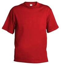 Bavlněné tričko červené