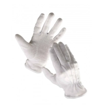 Rukavice BUSTARD bavlna s PVC terčíky