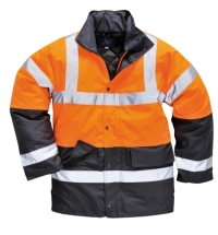 Dvoubarevná reflexní bunda