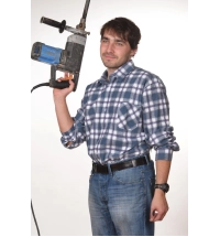 Flanelová pracovní košile nadměr