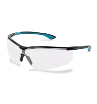 Brýle Sportstyle 9193.376,čiré,rám černý,petrol.modrý