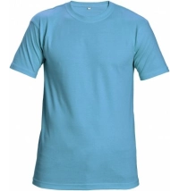 Bavlněné tričko sv. modré