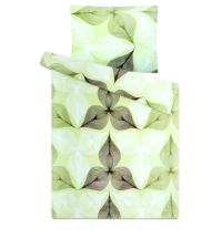 Povlečení mikroflanel SYMBIÓZA pistácie