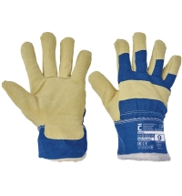 Pracovní rukavice zimní kombinované SHAG modré