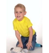 Termotričko dětské krátký rukáv žluté