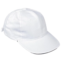 Čepice baseball TULLE bílá