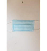 Rouška ústenka 3 vrstvá modrá