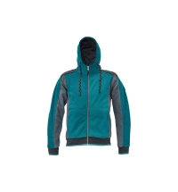 DAYBORO mikina s kapucí petrolejová