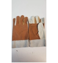 Rukavice kožené vyztužené s manžetou
