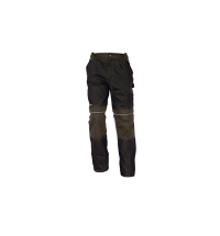 STANMORE kalhoty do pasu tmavě hnědá