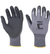 Rukavice POZON bezešvé,máčené v nitrilu