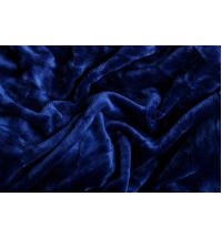 Prostěradlo mikroflanel     na 1-lůžko tmavě modré (90cm x 200cm)