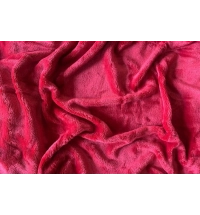 Prostěradlo mikroflanel na 2-lůžko bordó (180cmx200cm) 