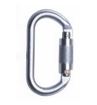 Ocelová oválná karabina 011T