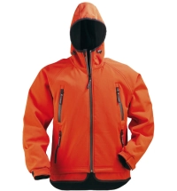 Softshellová bunda YIN oranžová