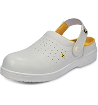 RAVEN WHT MF ESD SB SRC pantofel bílá