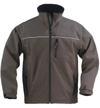 Softshellová bunda YANG hnědá