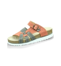 Peon dámský pantofel hnědo-šedý