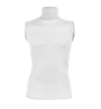 Termorolák bez rukávů bílý