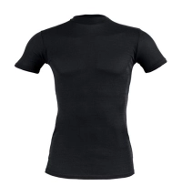 Termotričko krátký rukáv černé