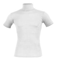 Termorolák krátký rukáv bílý