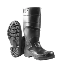 Holínky pánské gumové černé Vtáčnik