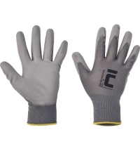 Rukavice BUNTING šedé, bezešvý úplet