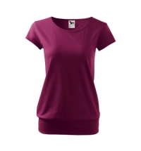 City tričko dámské fuchsiová