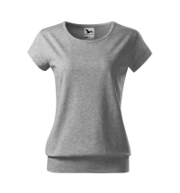 City tričko dámské šedý melír