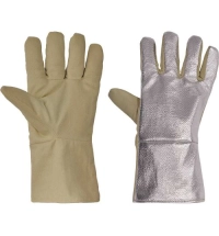 Rukavice SCAUP/AL FOL Aramid hl., tepelně odolné