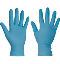 Rukavice jednorázové EVO nitril.pudr 10